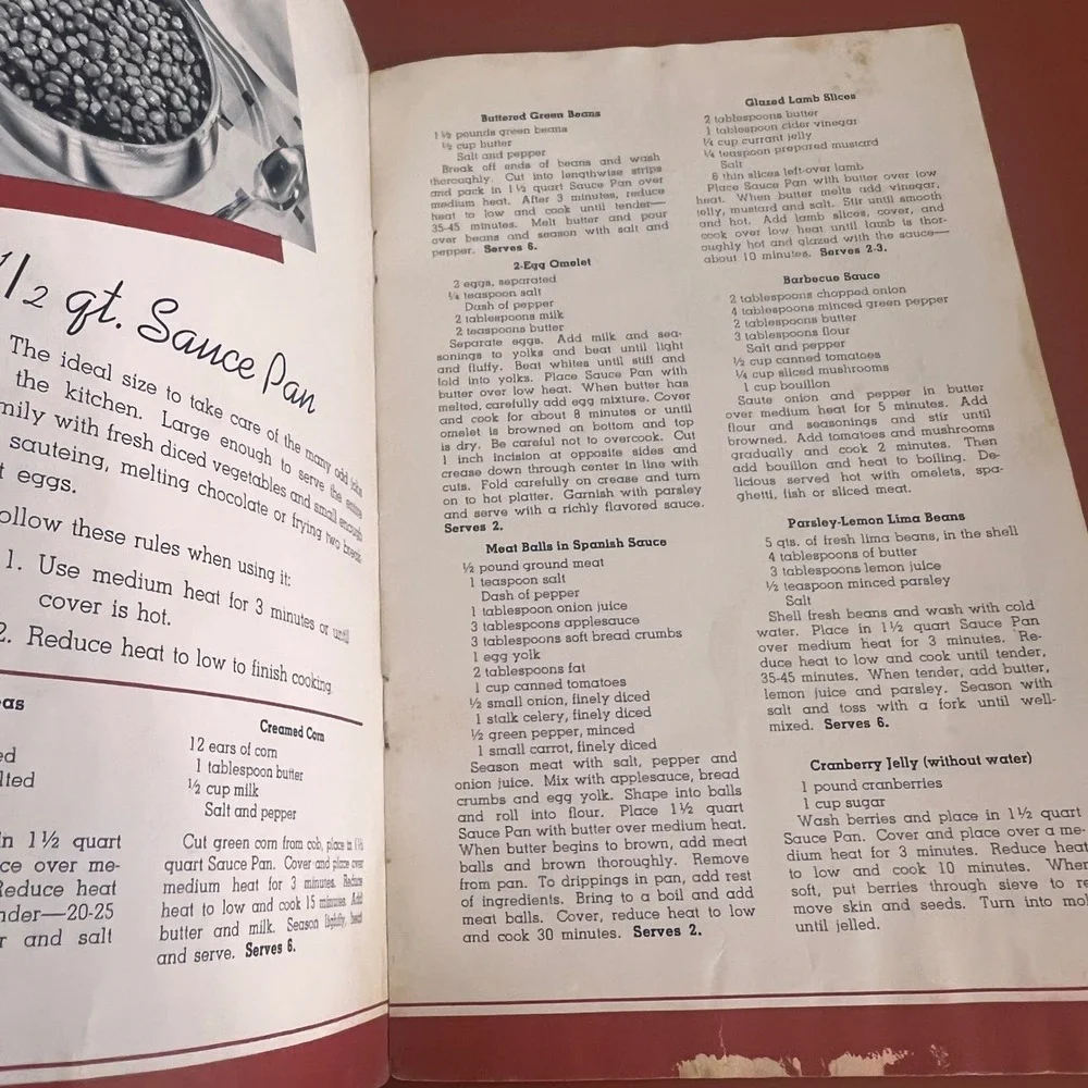 Vintage 1939 Arrow Aluminum Recipes West Bend Waterless Cooking Booklet Ephemera